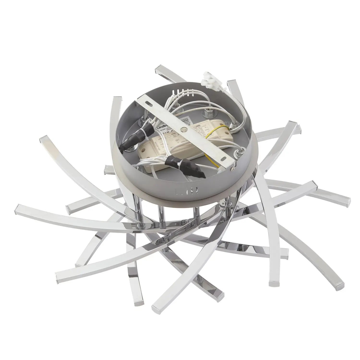 B-Ware Lindby Deckenleuchte Lampe Led Chrom Flakira Beleuchtung Zimmerleuchte - 4251911760125