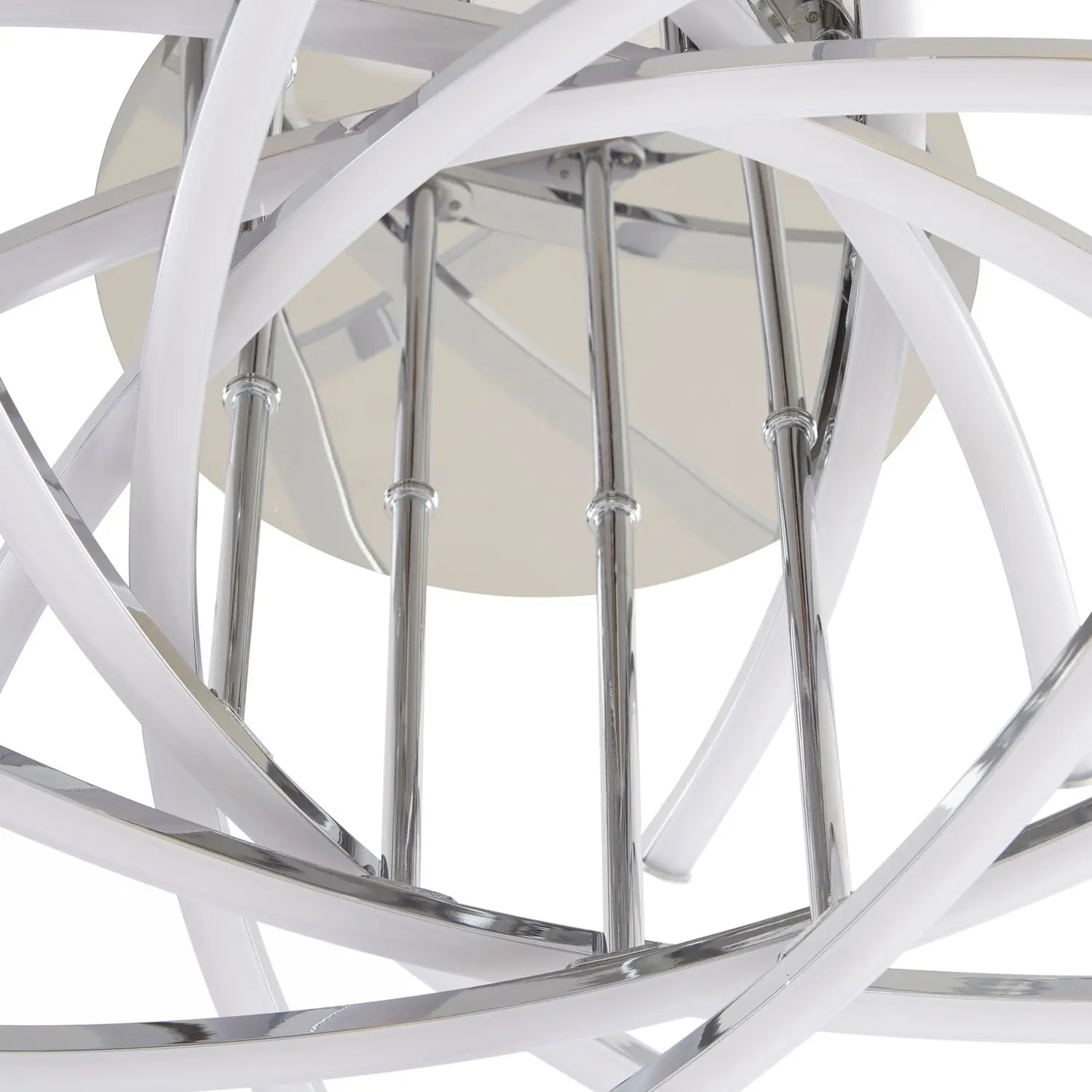 B-Ware Lindby Deckenleuchte Lampe Led Chrom Flakira Beleuchtung Zimmerleuchte - 4251911760125