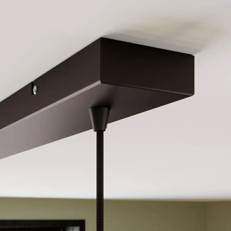 Lindby Hängelampe Pendelleuchte Frances Lampe kaffeebraun 4-flammig Metall 498 - 4251096551716