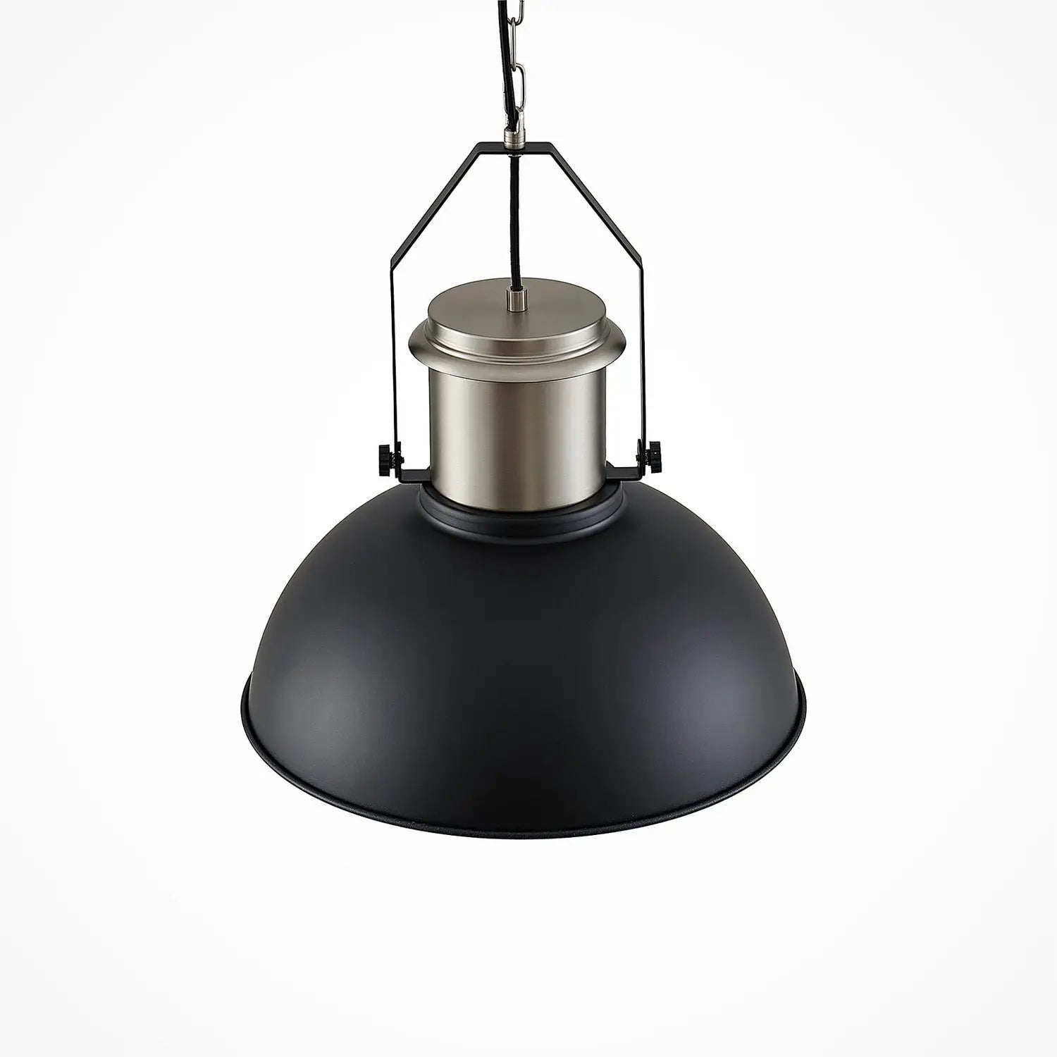 B-Ware Lindby Freitjof Hängeleuchte Hängeleuchte Lampe Leuchte Ip20 Schwarz/Nickel M200