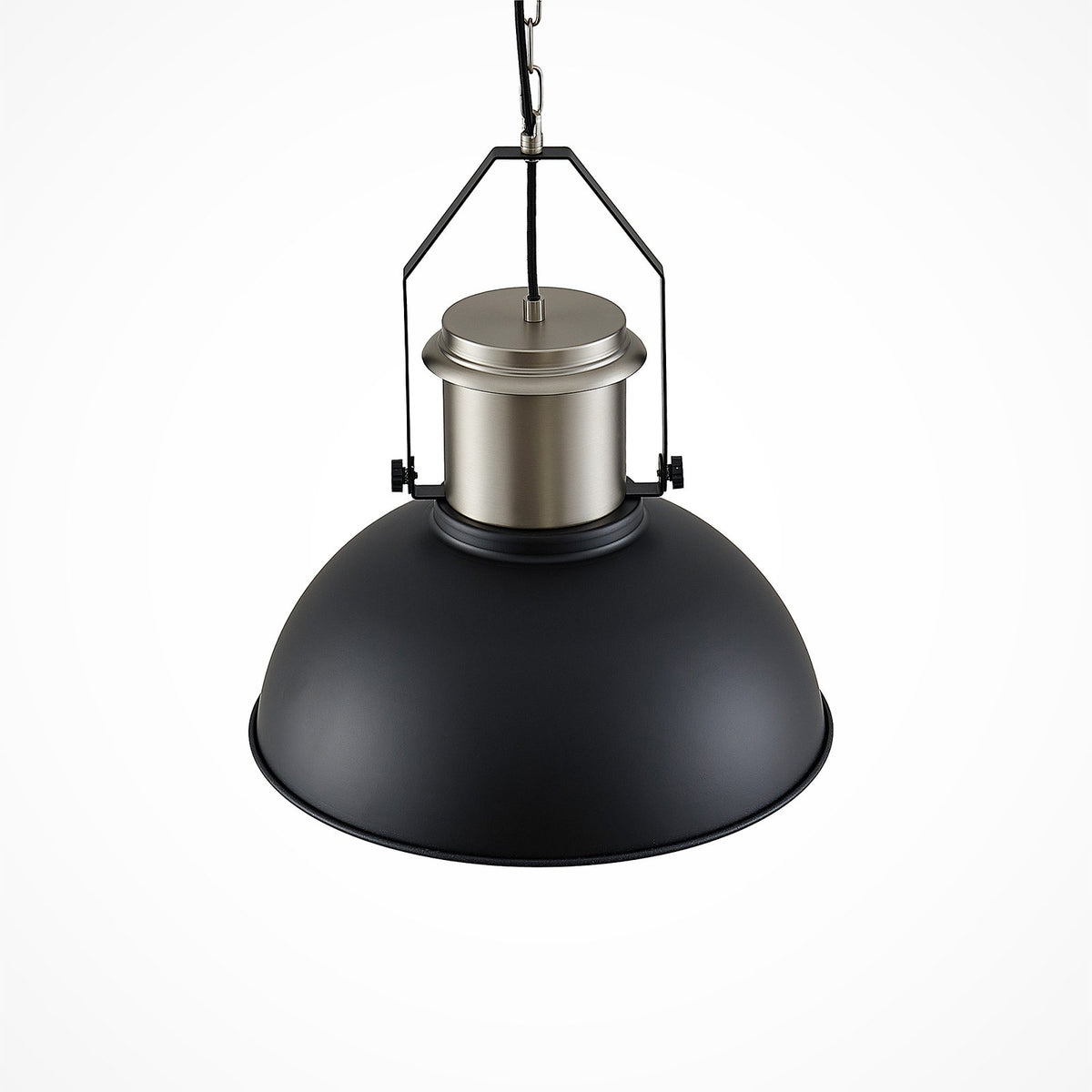 Lindby Freitjof Hängeleuchte Hängeleuchte Lampe Leuchte IP20 schwarz/nickel m200 - 4251096585810