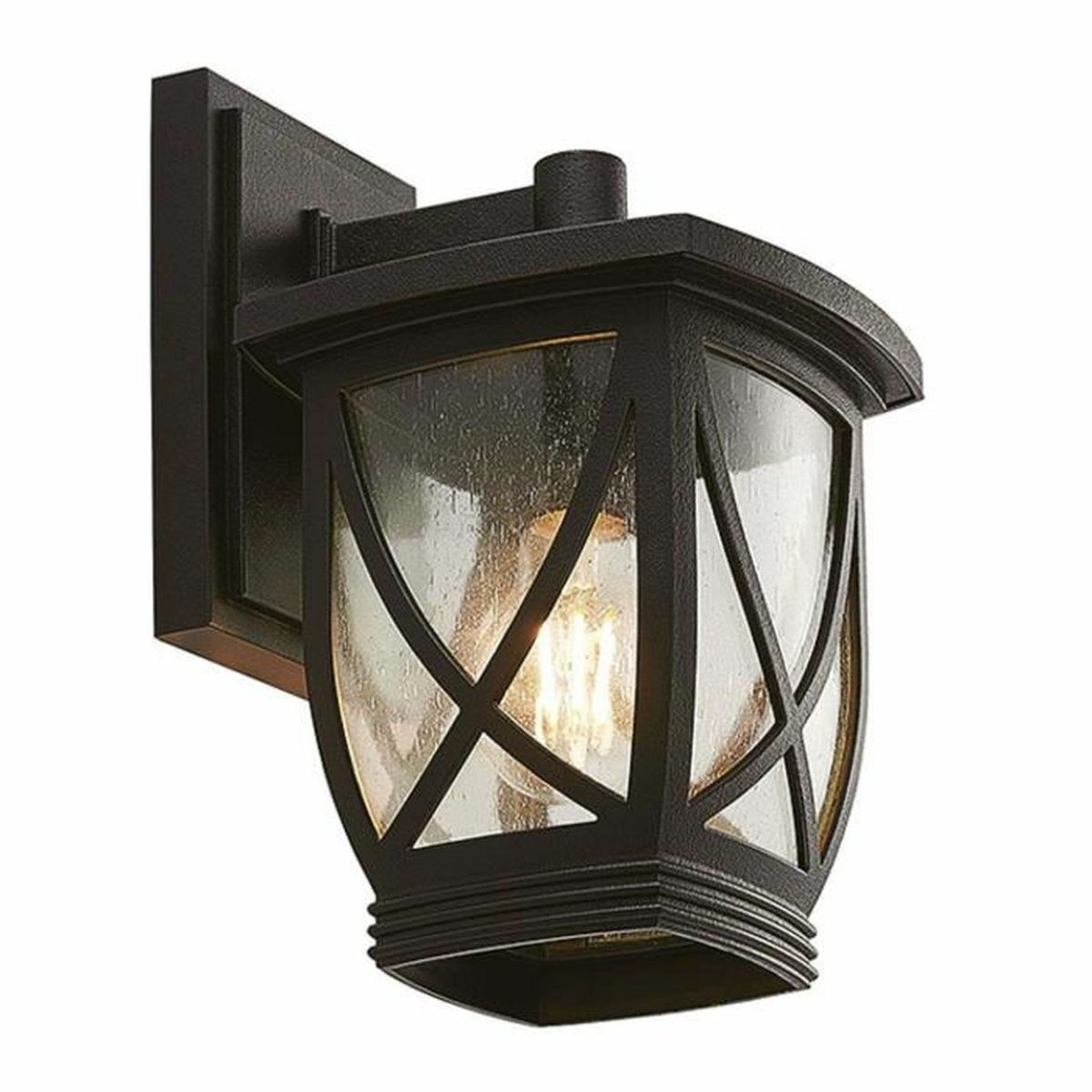 B-Ware Lindby Fritza Außenwandleuchte Höhe 31,8cm Außen Wandleuchte Außenleuchte Lampe E - 4251096568233