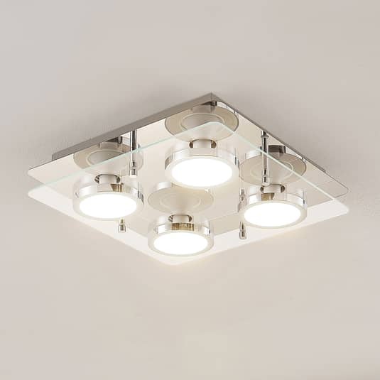 B-Ware Lindby Gabryl Led Deckenlampe Deckenlampe Deko Deckenlicht Gu10 Vierflammig - 4251096565003