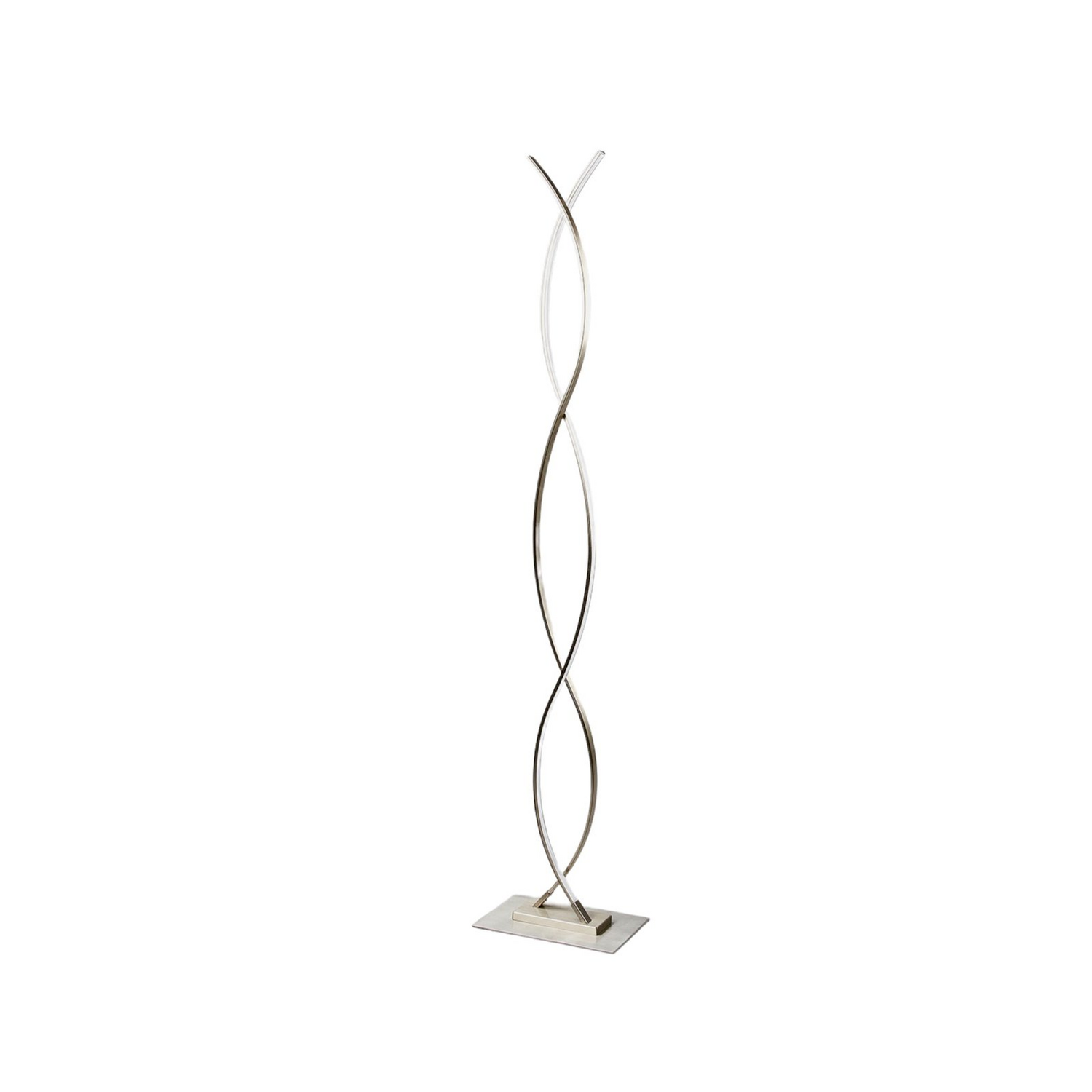B-Ware Lindby Geschwungene Led Stehlampe Bobi Standleuchte Stehleuchte Leselampe La159