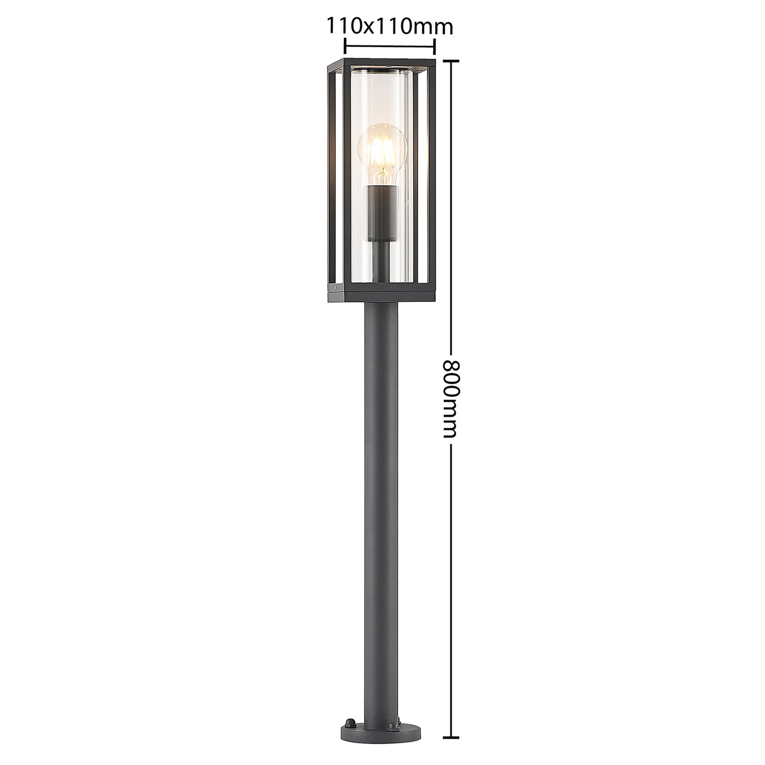 B-Ware Lindby Giavanna Wegeleuchte 80 Cm Lampe Leuchte Gartenlampe Sockelleuchte Spot - 4251911732917