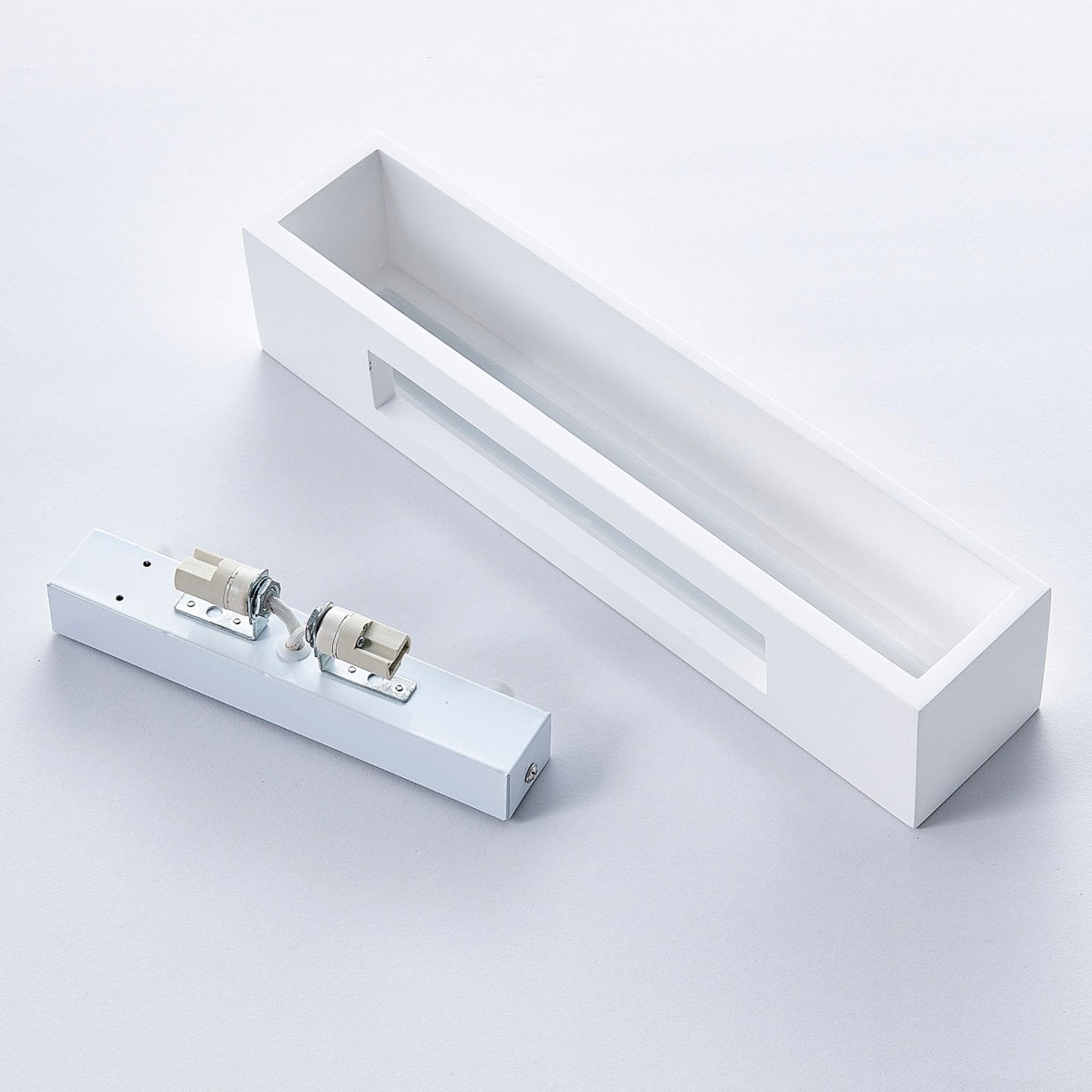 Lindby Gipswandleuchte Tjada Wandlampe Wandleuchte Lampe Leuchte G9 LED weiß77 - 4251096533590