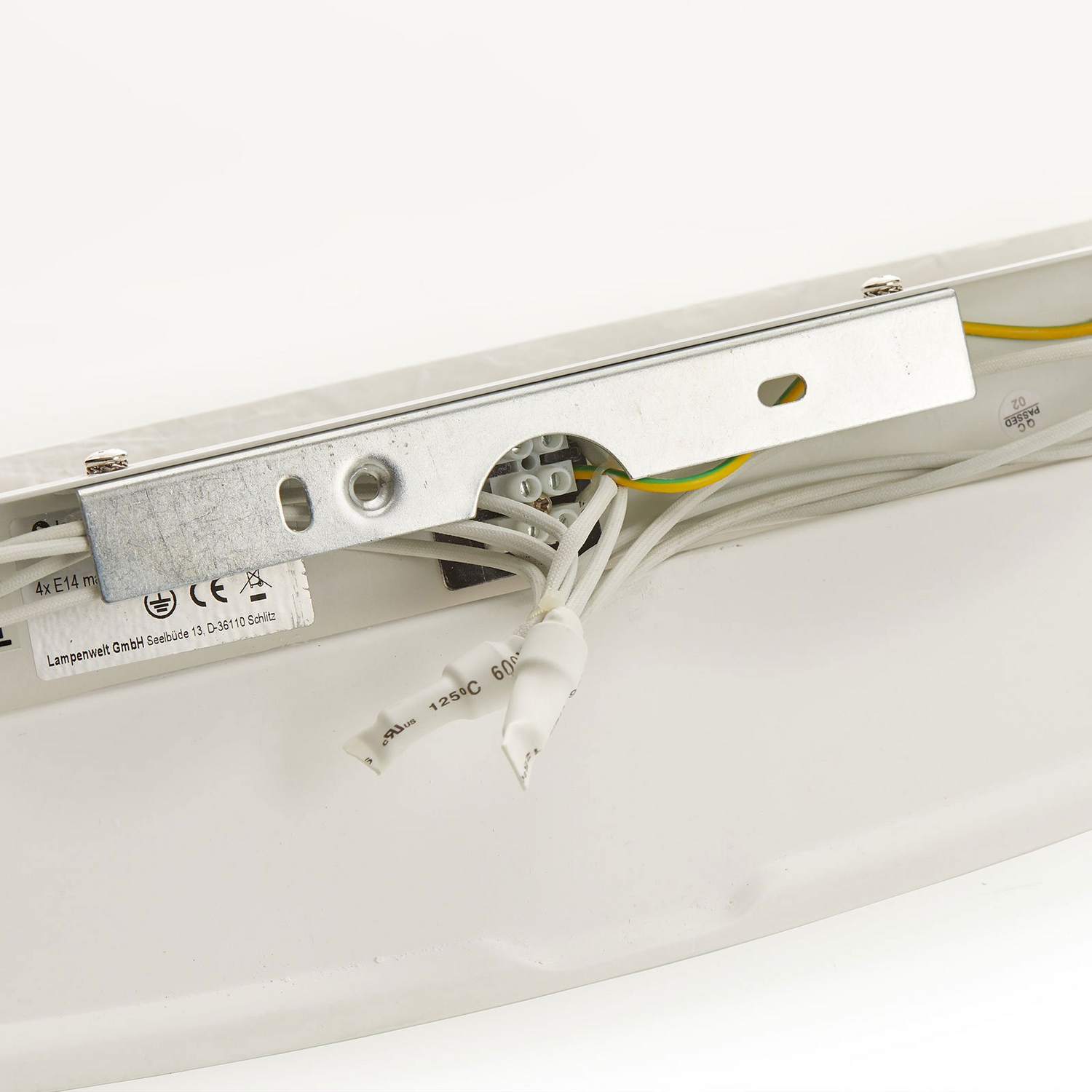 B-Ware Lindby Wandleuchte Tommi Bilderleuchte Wandlampe Flurleuchte Lampen Weiß Gips80