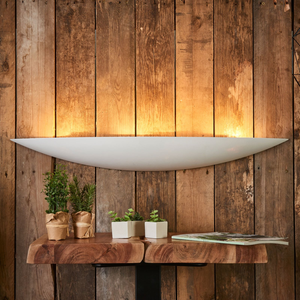 Applique murale Lindby Tommi de qualité B, lampe pour tableau, lampe murale, éclairage de couloir, lampes, blanc, plâtre 80