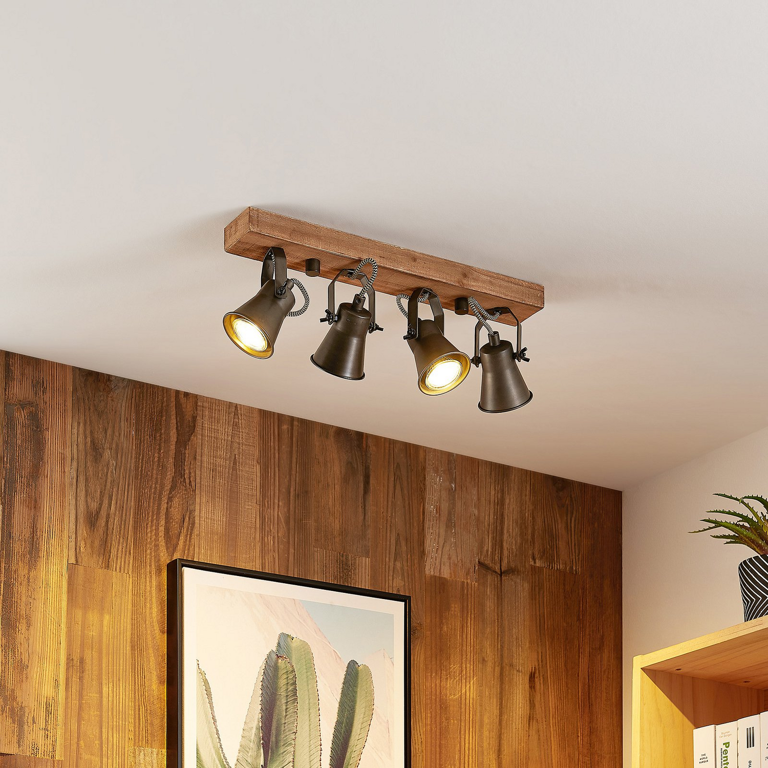 B-Ware Lindby Grandesa Deckenstrahler Deckenlampe Deckenleuchte Lampe Vierflammig Gu 10 - 4251096595970