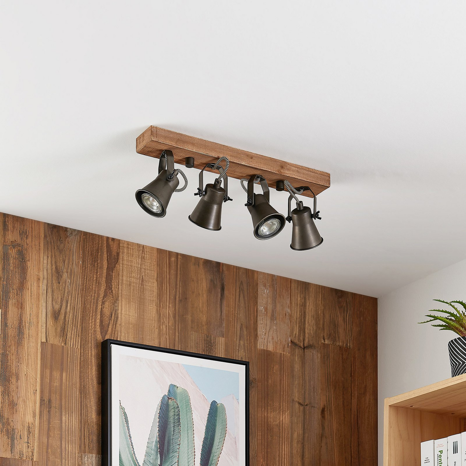 B-Ware Lindby Grandesa Deckenstrahler Deckenlampe Deckenleuchte Lampe Vierflammig Gu 10 - 4251096595970