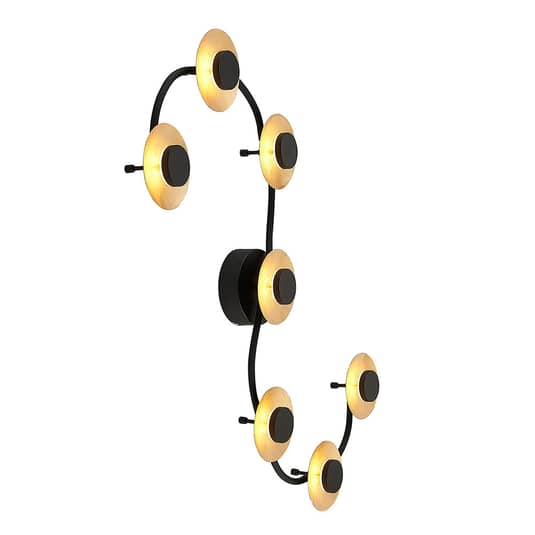 Lindby Graviela LED-Wandleuchte Wandleuchte Lampe Leuchte siebenflammig LED - 4251096566734