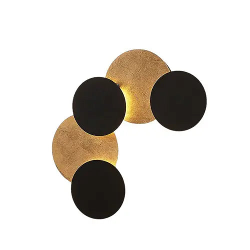 B-Ware Lindby Wandleuchte Wandlampe Led Grazyna Schwarz Gold Beleuchtung Leuchte