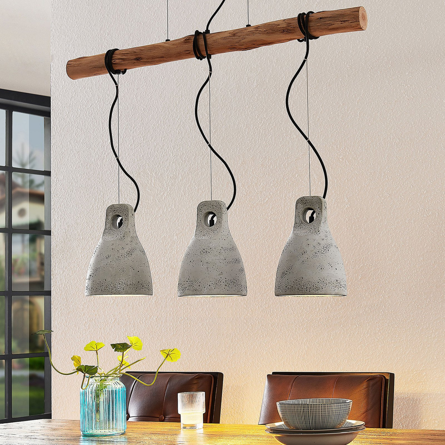 Lindby Grima Hängeleuchte Hängeleuchte Pendelleuchte Lampe Leuchte 3 Flammig E27 B-Ware - 4251096581140