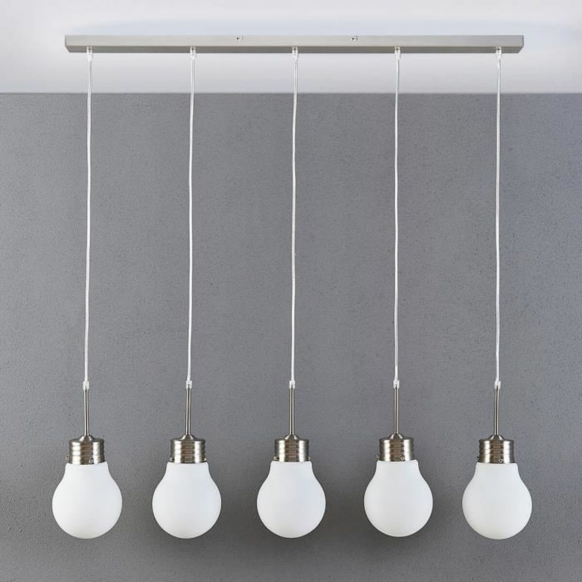 B-Ware Lampenwelt Dimmbare Led Hängeleuchte Deckenlampe Pendelleuchte Deckenlampe E14 - 4251096529739