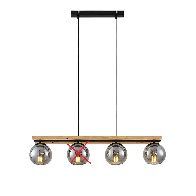 B-Ware Lindby Philika Pendelleuchte Hängeleuchte Hängelampe 4 Flg E27 Siehe Text/Foto - 4251096596717