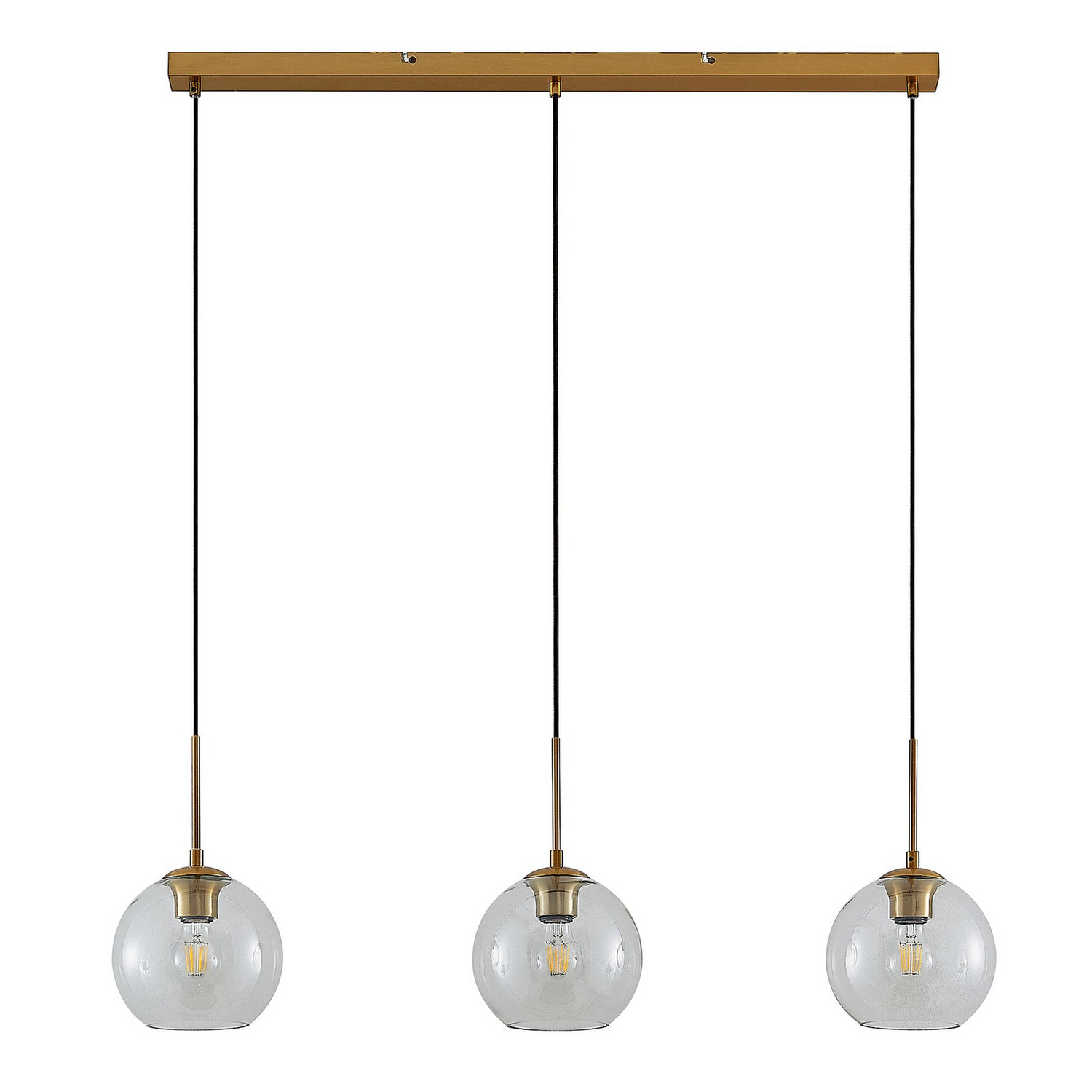 B-Ware Lindby Hängeleuchte Pendelleuchte Grady Messing Glas Lampe Leuchte Led 110 Cm98 - 4251911725759