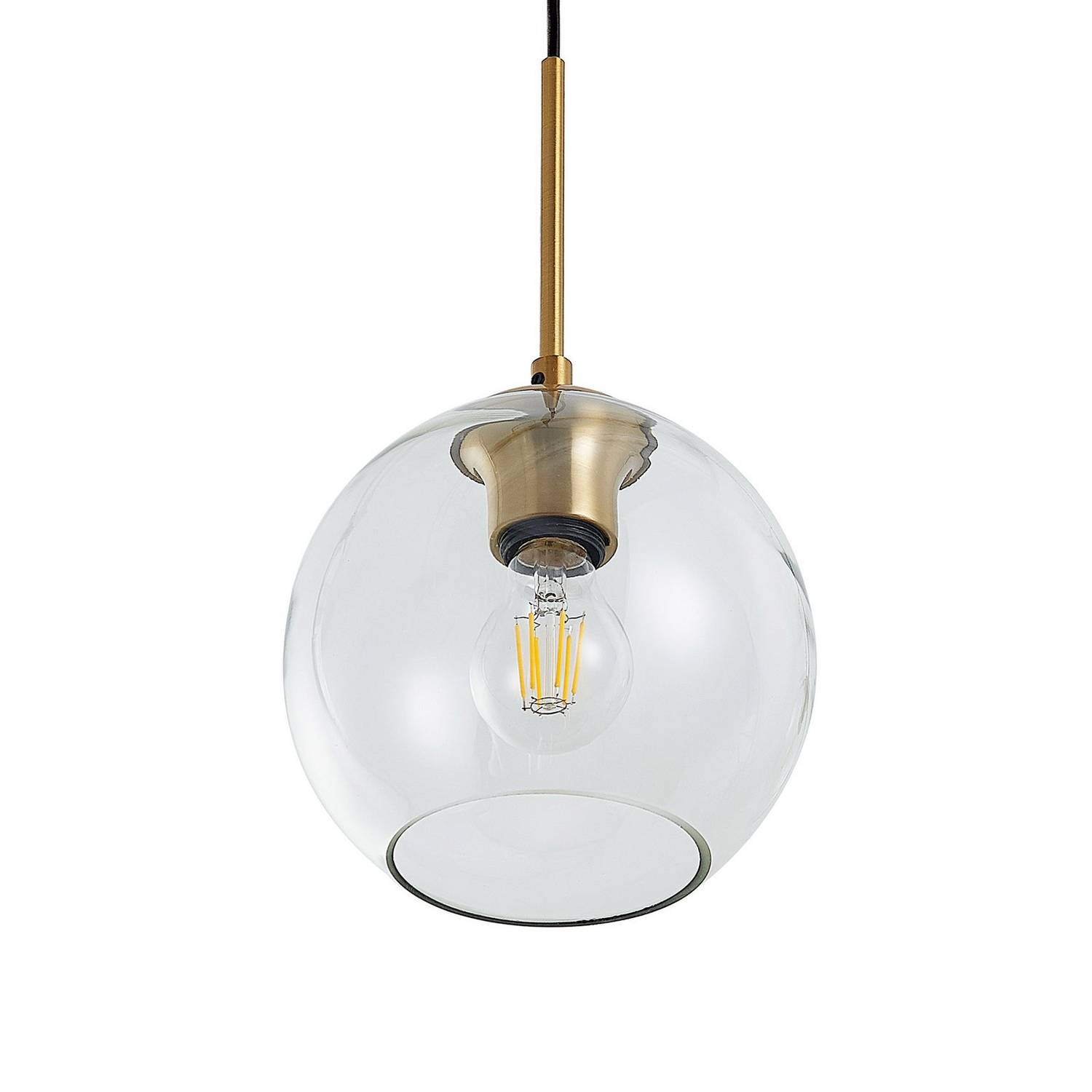 B-Ware Lindby Hängeleuchte Pendelleuchte Grady Messing Glas Lampe Leuchte Led 110 Cm98 - 4251911725759