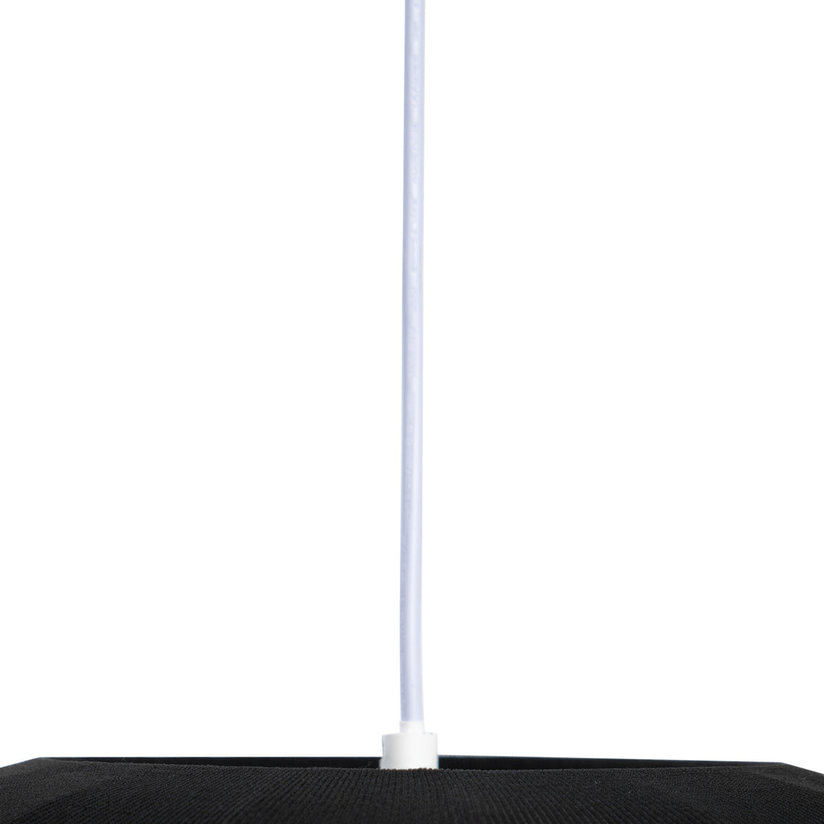 Lindby Hängelampe Pendelleuchte Lampe schwarz weiß grau Textil 60cm 3-flammig - 4251911793871
