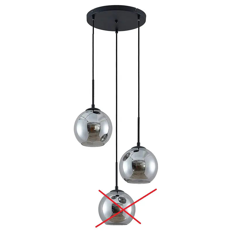 B-Ware Lindby Jurian Pendelleuchte Hängelampe Deckenlampe E27 Schwarz Siehe Text/Foto - 4251911727869