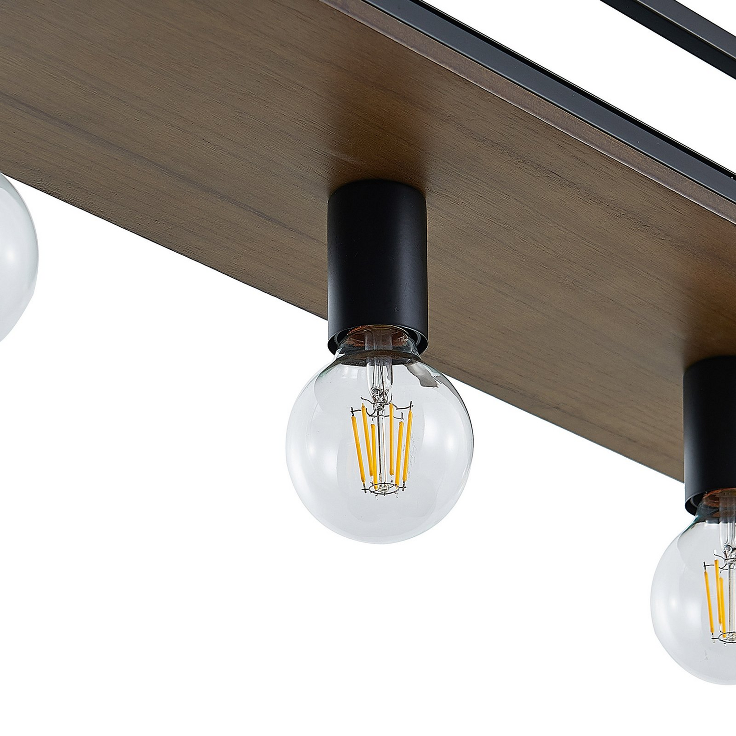 B-Ware Lindby Pendelleuchte Hängelampe Kirista Holz E27 Led 100 Cm Siehe Text - 4251911734799