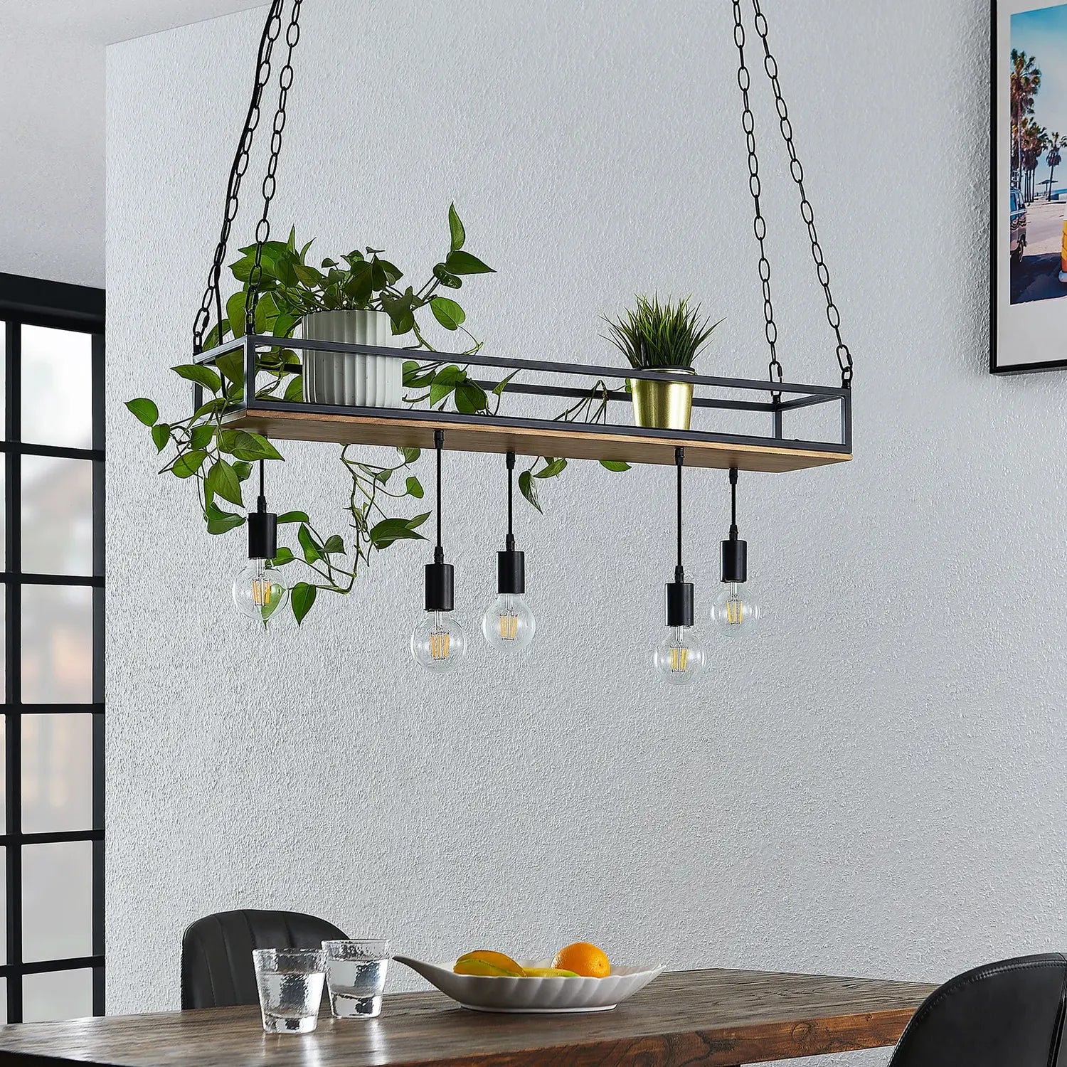 B-Ware Lindby Kirista Pendelleuchte Hängeleuchte Deckenleuchte Lampe Siehe Text/Foto925 - 4251911734812