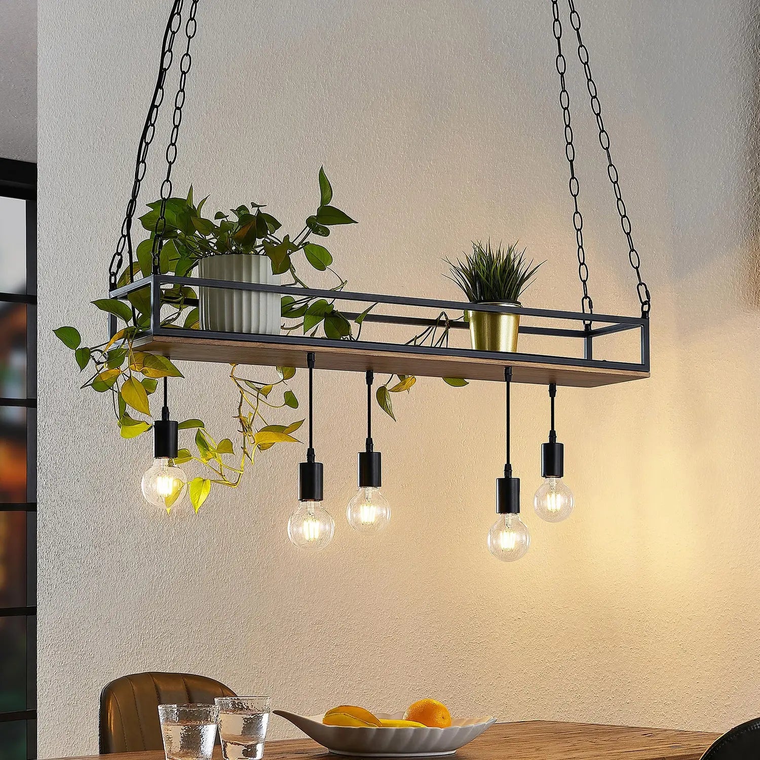 B-Ware Lindby Kirista Pendelleuchte Hängeleuchte Deckenleuchte Lampe Siehe Text/Foto925 - 4251911734812