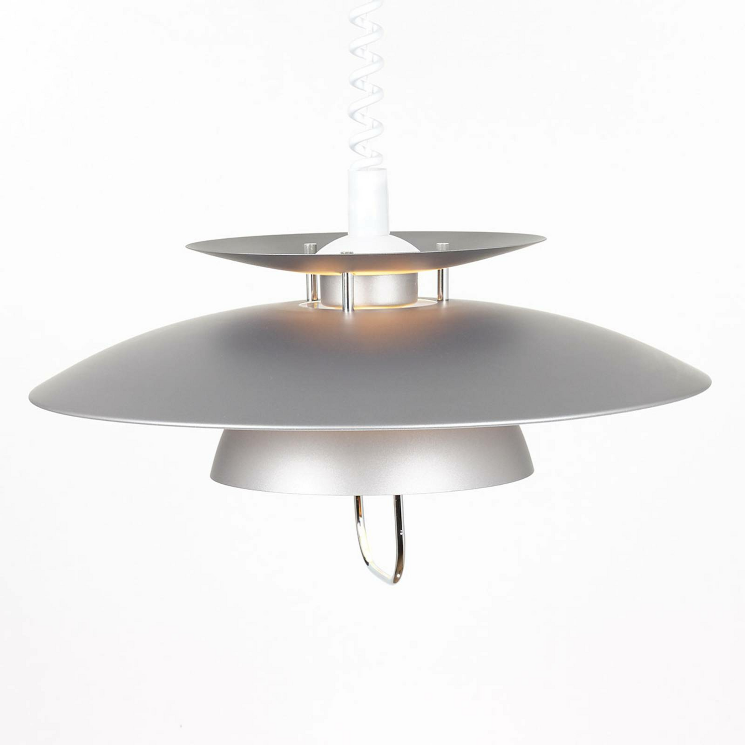 B-Ware Lindby Hängeleuchte Nadija Deckenlampe Lampe Küchenlampe Leuchte Licht E27 Grau  - 4251096525465