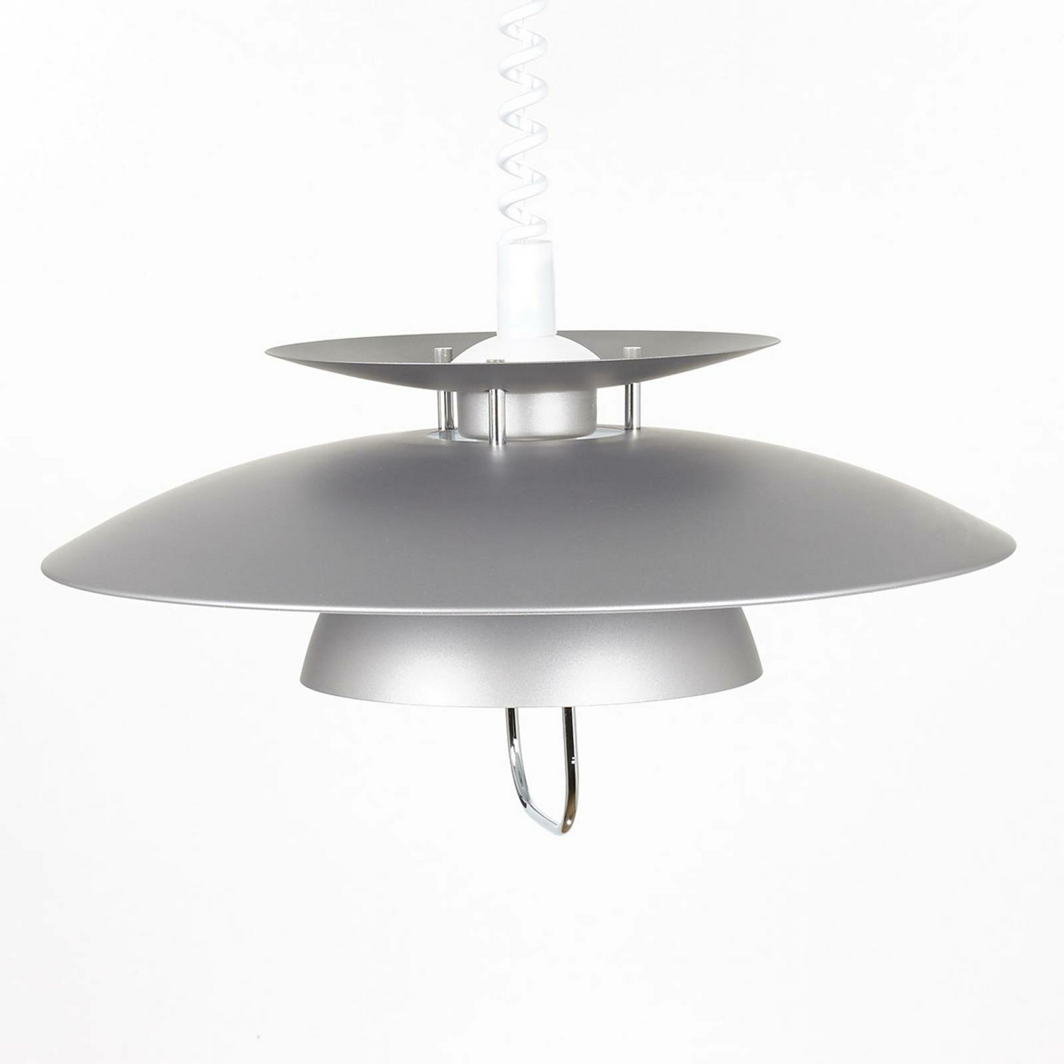 B-Ware Lindby Hängeleuchte Nadija Deckenlampe Lampe Küchenlampe Leuchte Licht E27 Grau  - 4251096525465