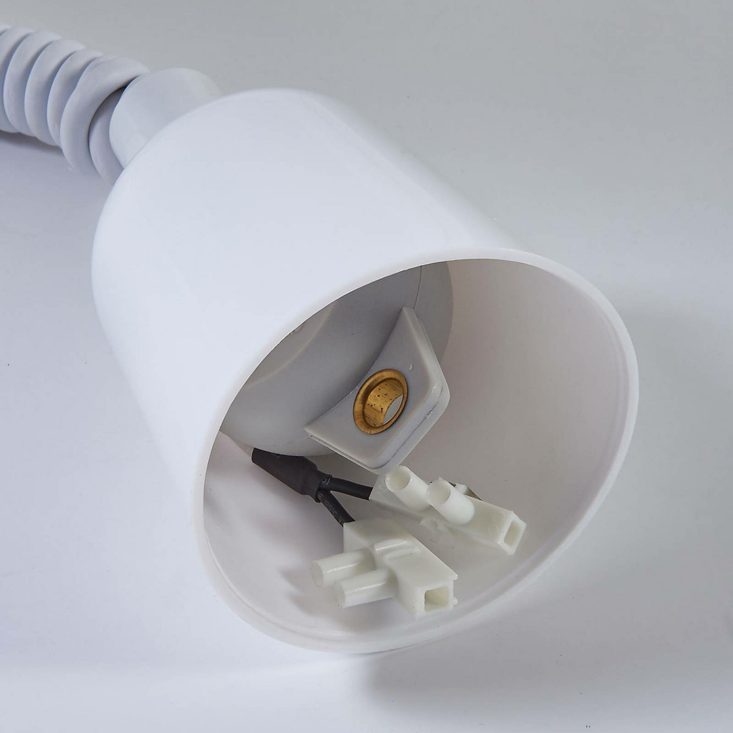 B-Ware Lindby Hängeleuchte Nadija Wohnzimmerlampe Lampe Leuchte Küchenleuchte E27 Weiß - 4251096525458