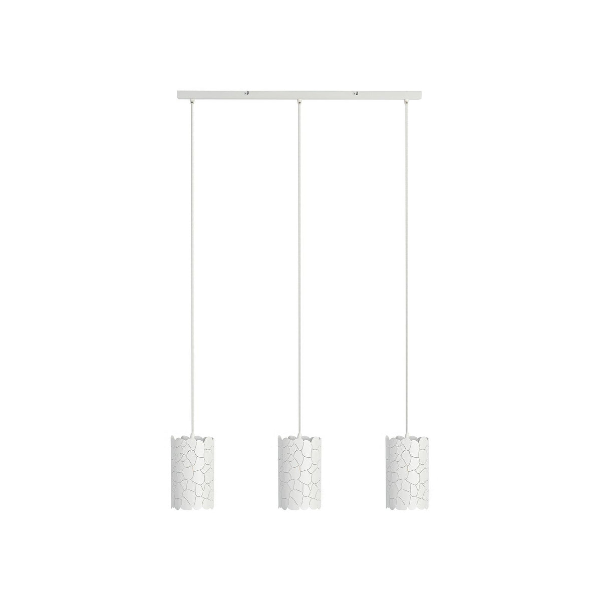Lindby Hängeleuchte Pendelleuchte Aralena weiß 3 flg Länge 92 cm882 - 4251911786224