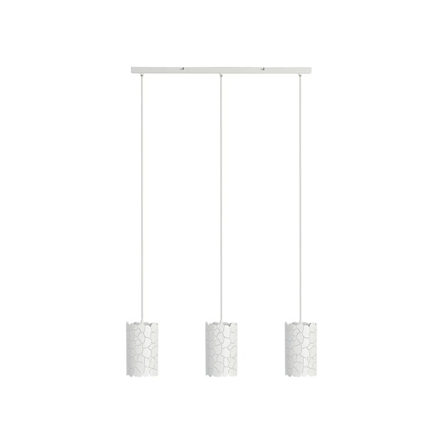 B-Ware Lindby Hängeleuchte Pendelleuchte Aralena Weiß 3 Flg Länge 92 Cm369