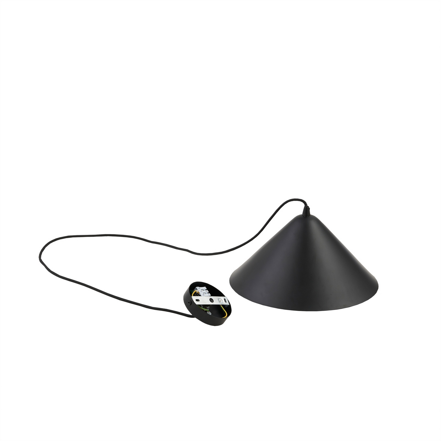 Lindby Hängeleuchte Deckenlampe Clarine Deckenlicht Schwarz Weiß ø 32 Cm Metall B-Ware - 4251911793673