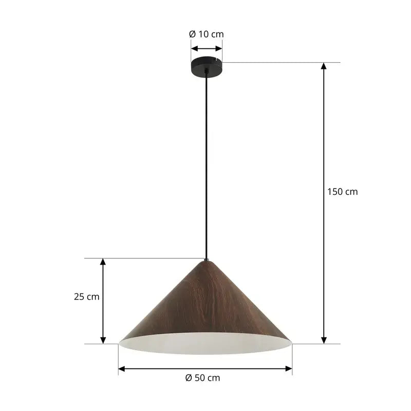 B-Ware Lindby Hängeleuchte Pendelleuchte Clarine Deckenlampe Holz Metall Dimmbar ø5966 - 4255830903137