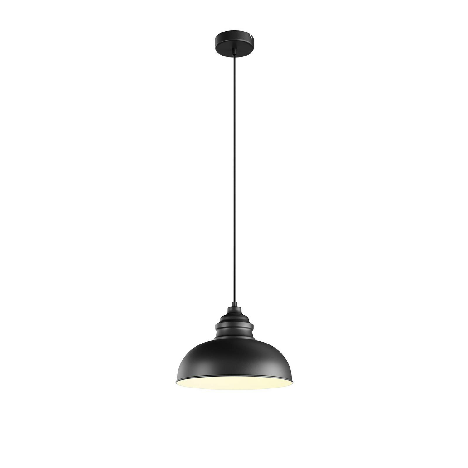 B-Ware Lindby Cliona Hängeleuchte Hängeleuchte Küchenlampe Lampe Leuchte E27 Schwarz - 4251096571325