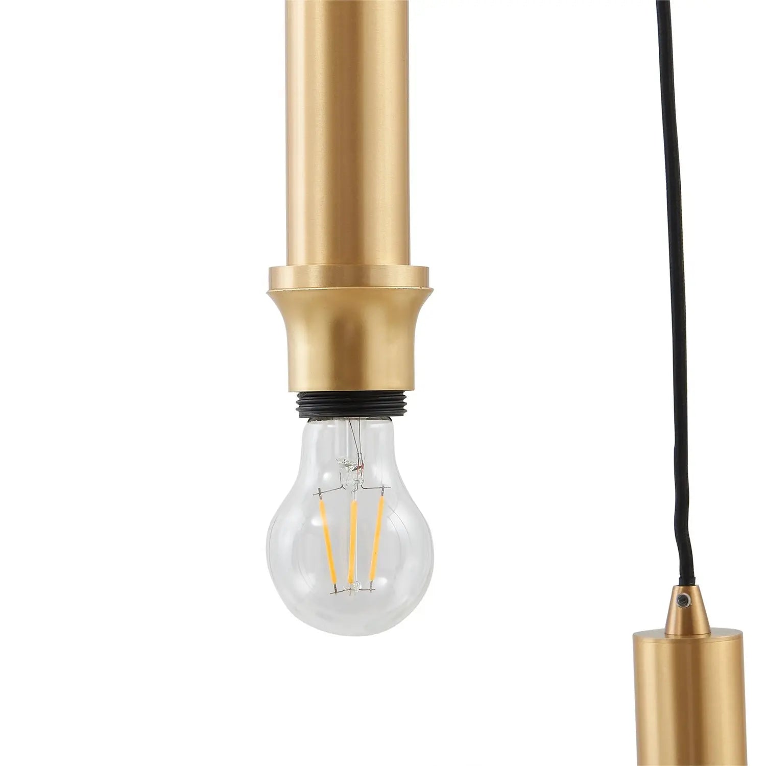 B-Ware Lindby Hängeleuchte Pendelleuchte Doroteo 5 Flammig Grau Glas - 4251911793000
