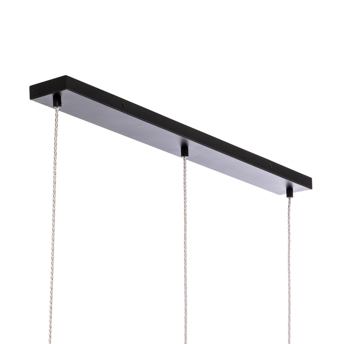 Lindby Hängeleuchte Pendellampe Drakar 3-flg grau Glas Ø 19,5 cm - 4251911778212