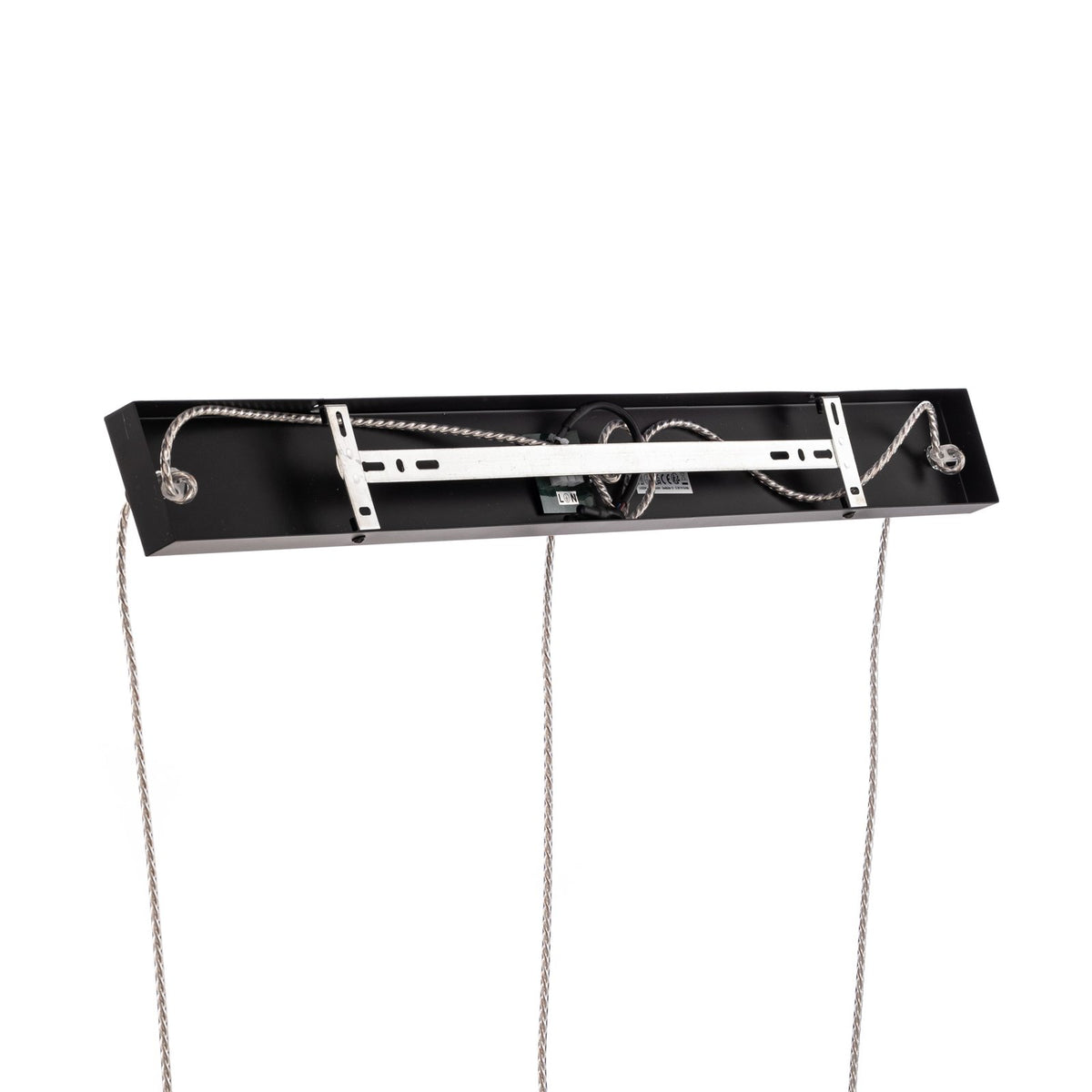 Lindby Hängeleuchte Pendellampe Drakar 3-flg grau Glas Ø 19,5 cm - 4251911778212