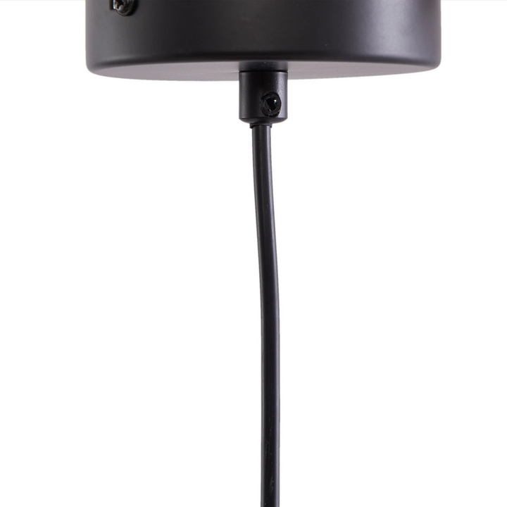 Lindby Hängeleuchte Eskil Hängelampe Pendelleuchte Schwarz Bambus ø 46,5 Cm B-Ware - 4251911794519