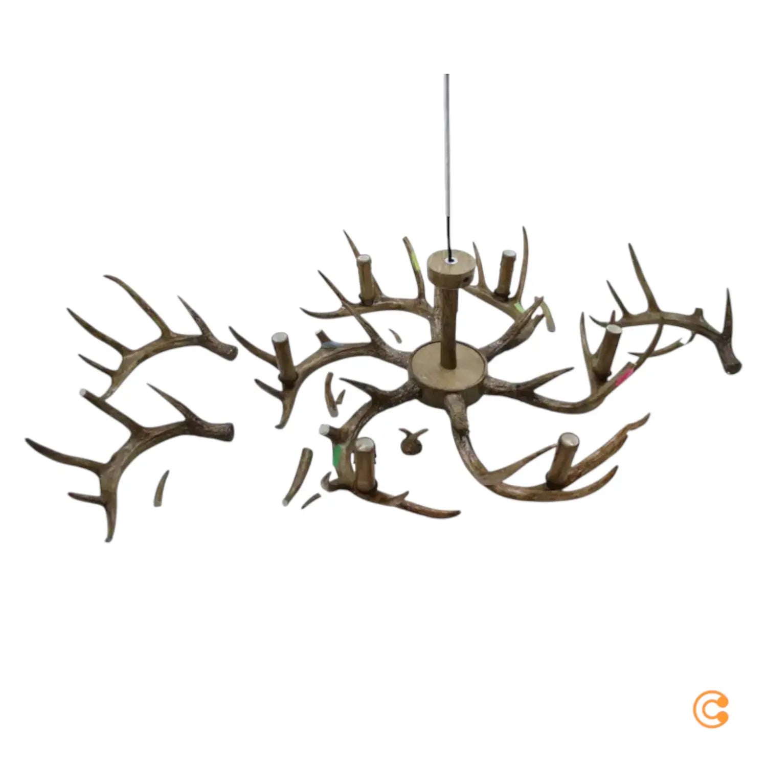C-Ware Lindby Fibi Hängeleuchte Pendelleuchte Deckenlampe Lampe Geweih Siehe Text/Foto - 4251096572285