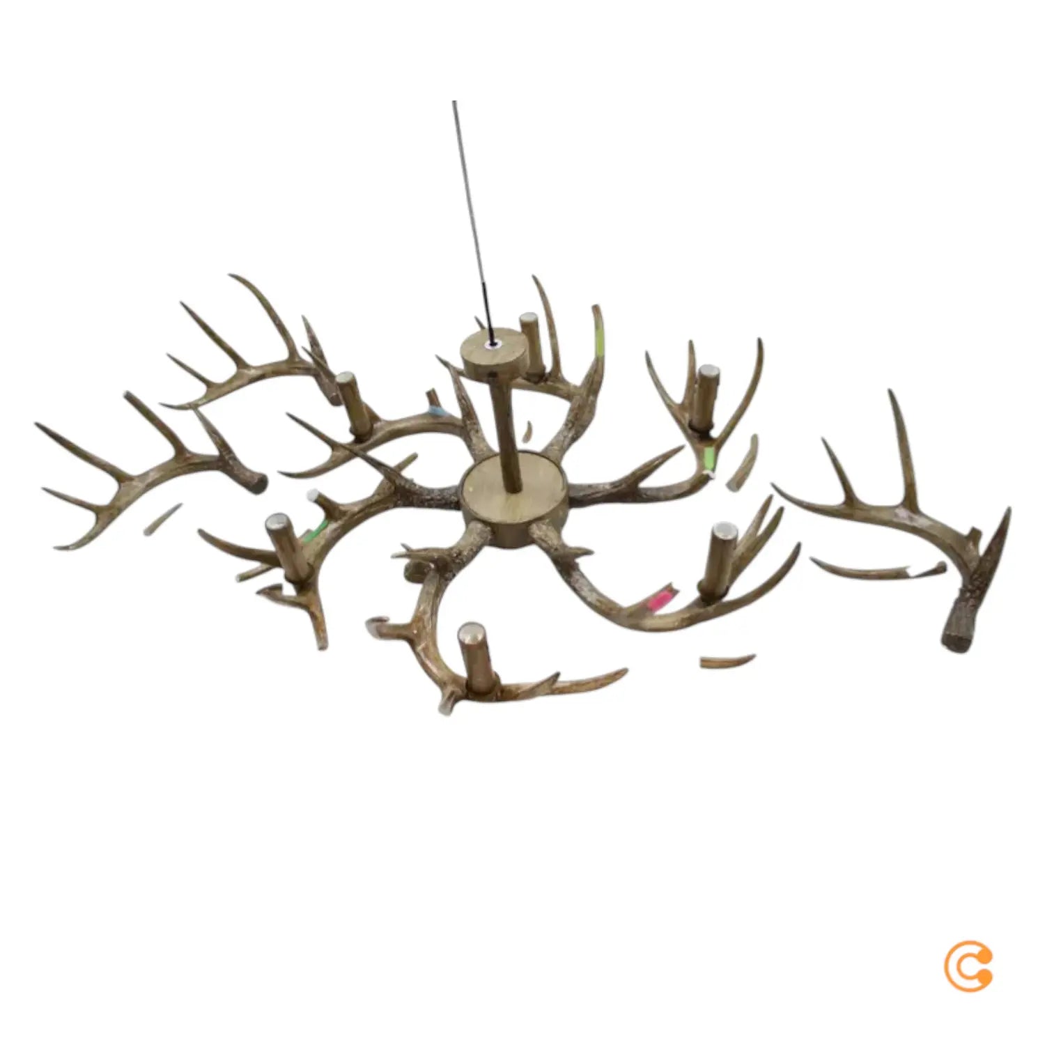 C-Ware Lindby Fibi Hängeleuchte Pendelleuchte Deckenlampe Lampe Geweih Siehe Text/Foto - 4251096572285