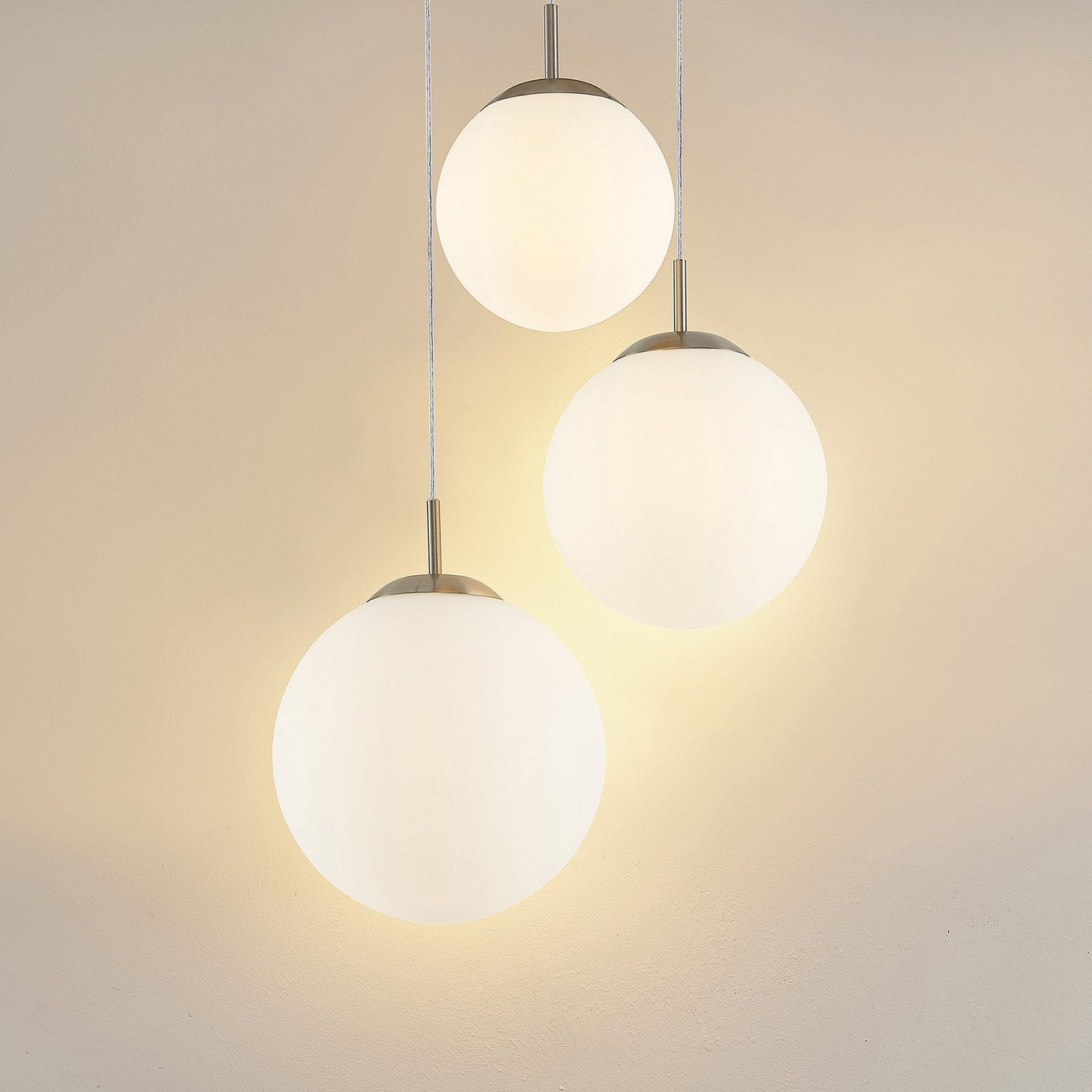 B-Ware Lindby Heleska Hängeleuchte Deckenlampe Pendelleuchte Leuchte Dreiflammig E27