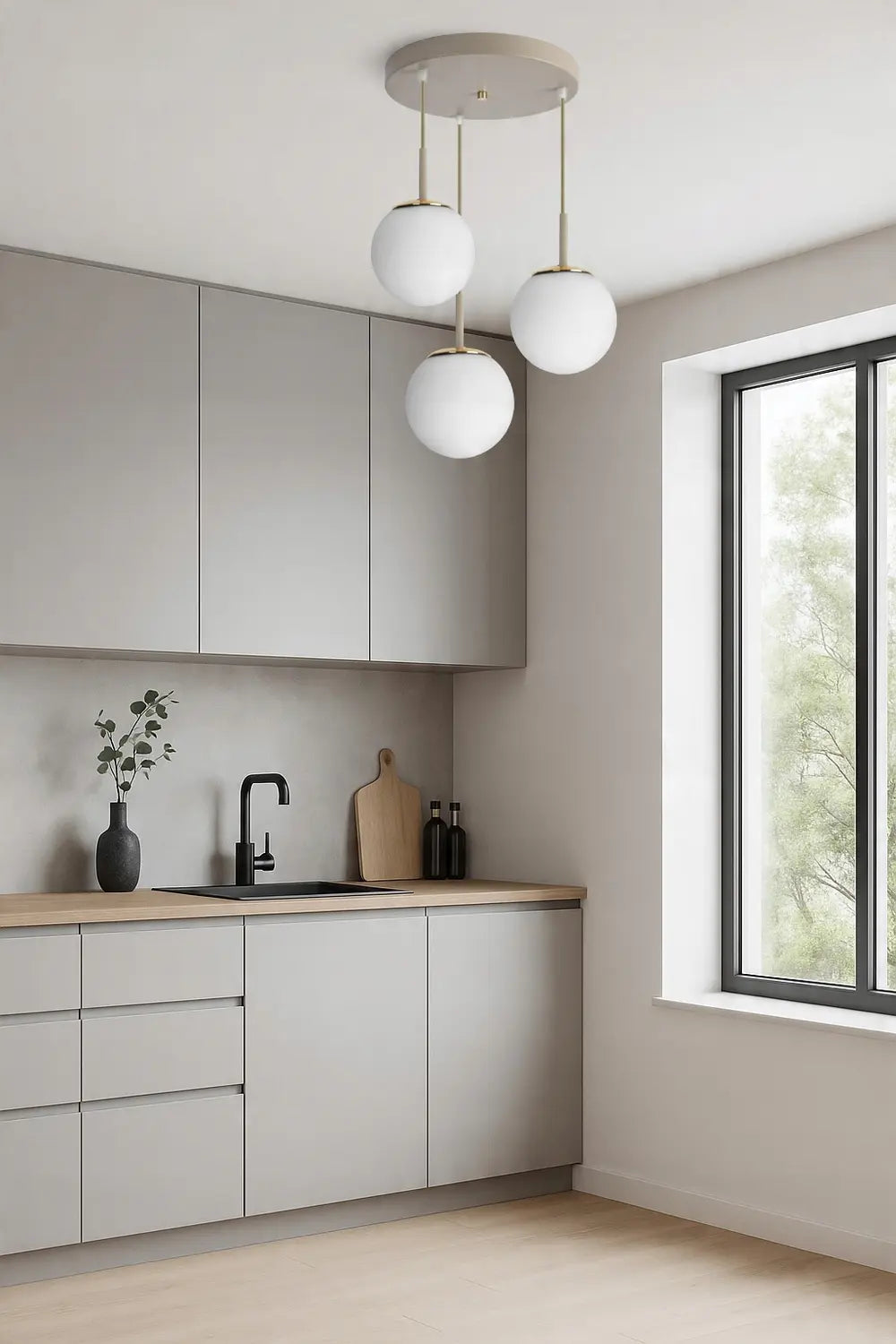 B-Ware Lindby Heleska Hängeleuchte Deckenlampe Pendelleuchte Leuchte Dreiflammig E27 - 5906214603905
