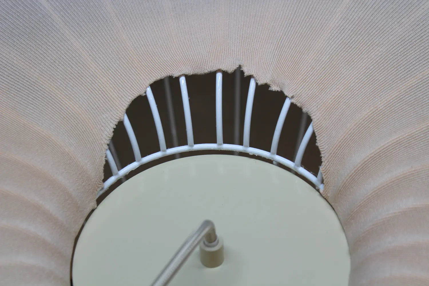B-Ware Lindby Hängeleuchte Pendelleuchte Helin Deckenlampe Beige Textil Siehe Text/Foto - 4255830905117