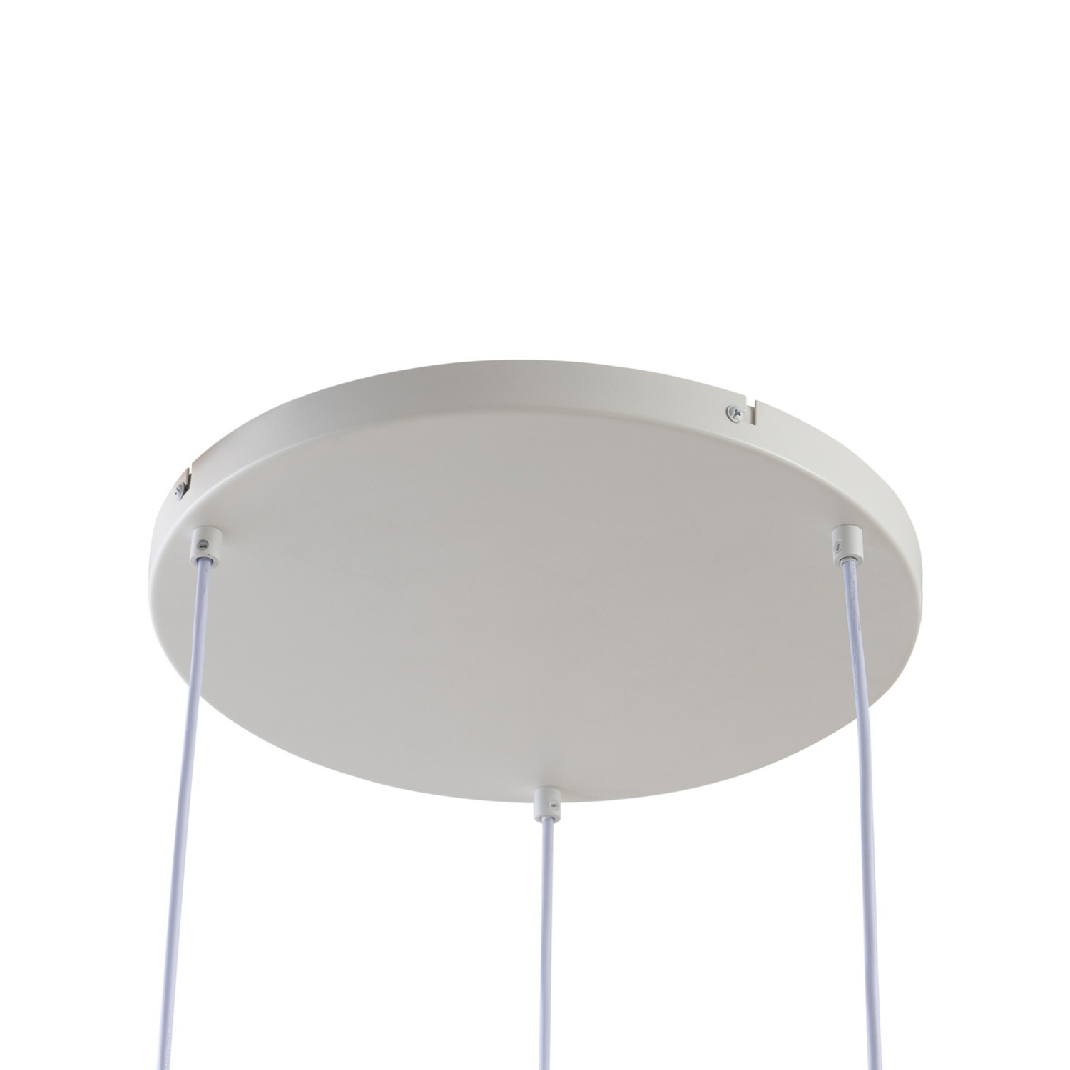 B-Ware Lindby Hängelampe Pendelleuchte Lampe Schwarz Weiß Grau Textil 60cm 3 Flammig125 - 4251911793871