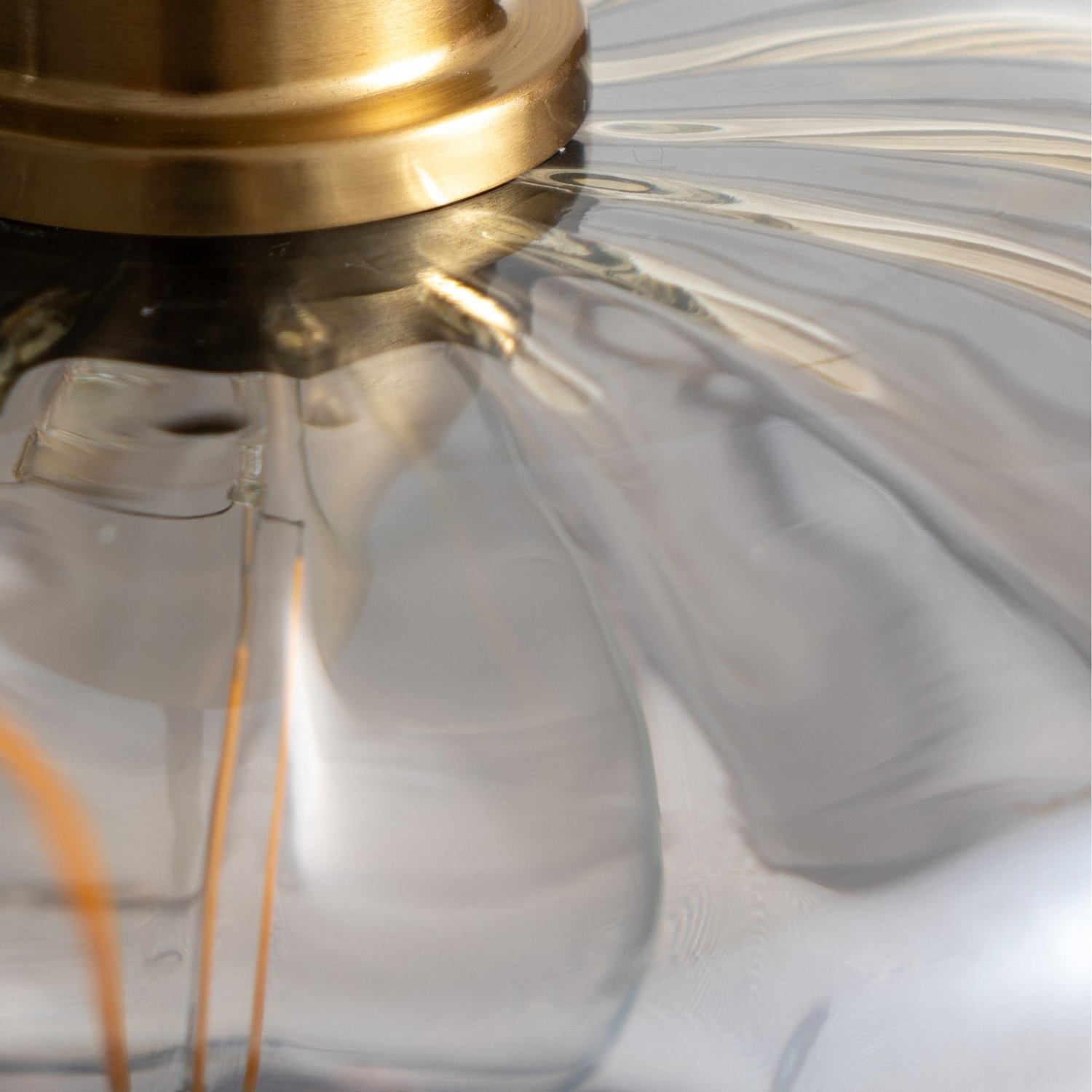 B-Ware Lindby Hängeleuchte Pendelleuchte Lampe Leuchte Hildur Rauchgrau Glas 6flg ø2710 - 4251911793338