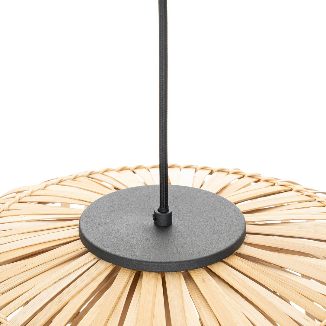 Lindby Ilajus Pendant ø62 Bamboo Hängeleuchte Pendelleuchte Leuchte Lampe Bambus B-Ware - 4251911764857