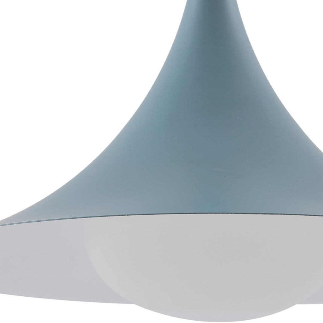 Lindby Hängeleuchte Leuchte Jarl Blau Metall ø 35 Cm Wohnzimmer Esszimmerlampe B-Ware - 4251911792577
