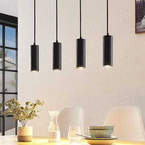 B-Ware Lindby Hängeleuchte Pendelleuchte Joffrey Schwarz 76 Cm 4flg Gu10 Siehe Text533