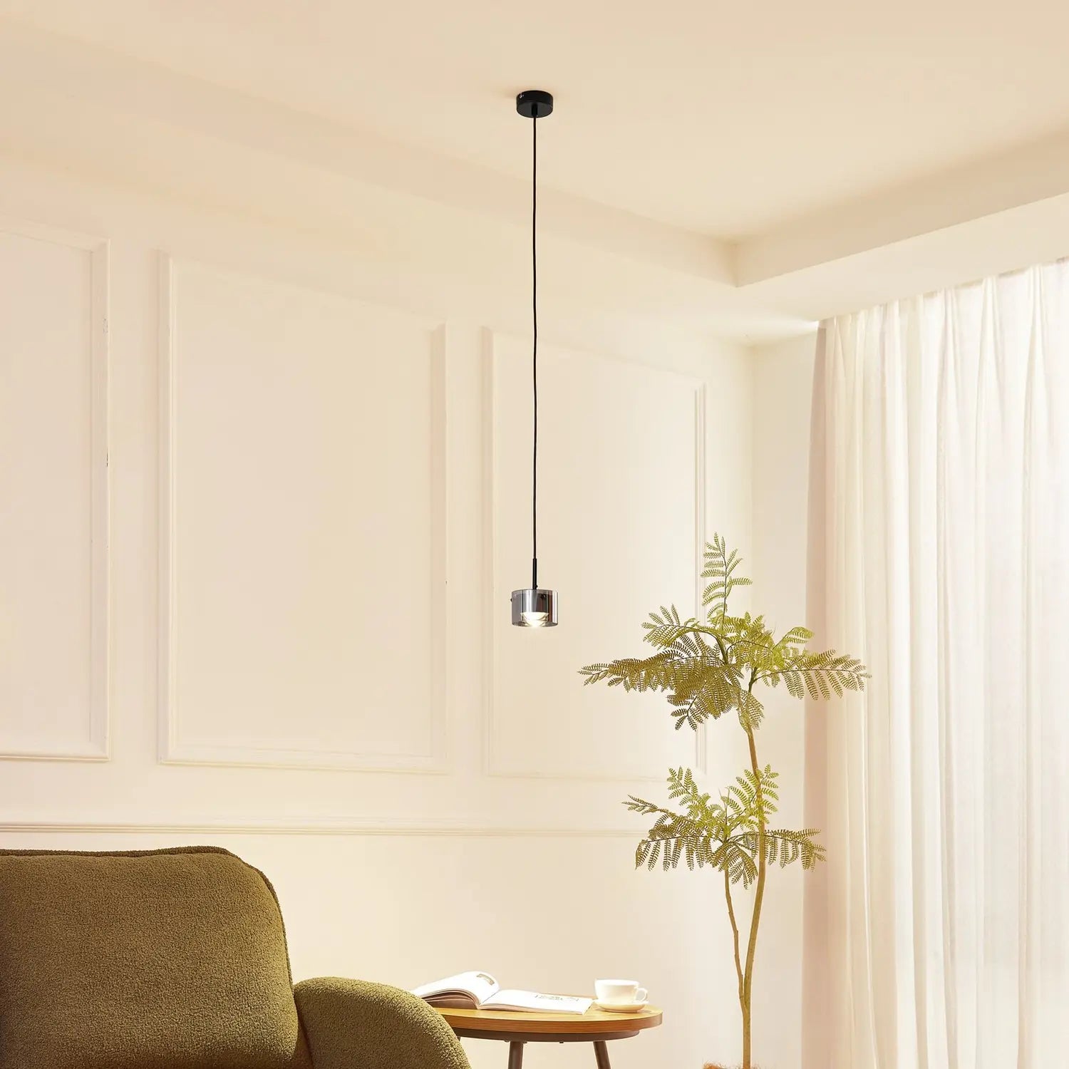 B-Ware Lindby Led Hängeleuchte Pendelleuchte Led Lampe Schwarz Matt Einflammig122 - 4251911770759