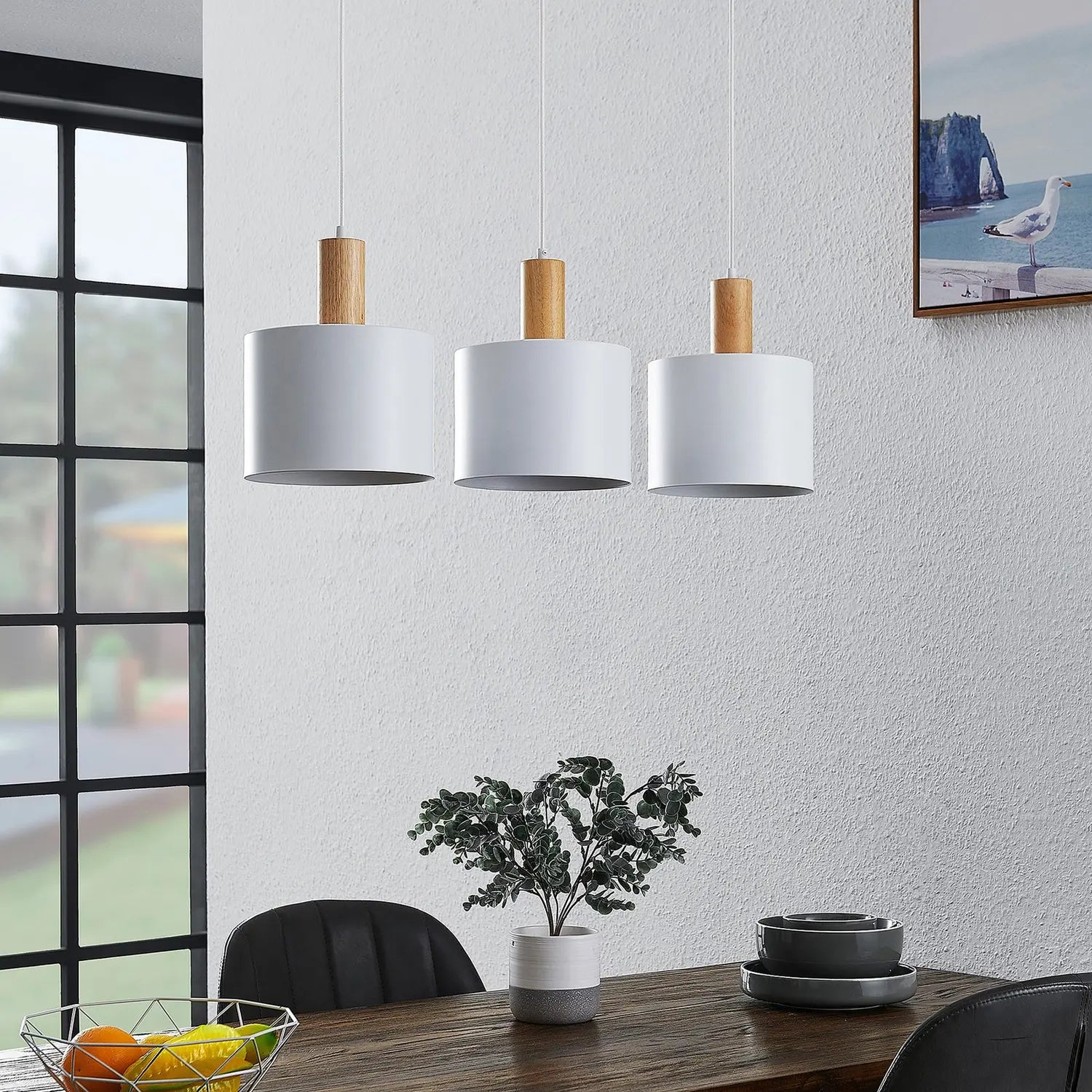 B-Ware Lindby Kadir Hängeleuchte Pendelleuchte Hängelampe Lampe Leuchte 3 Flmg Licht526 - 4251096592054